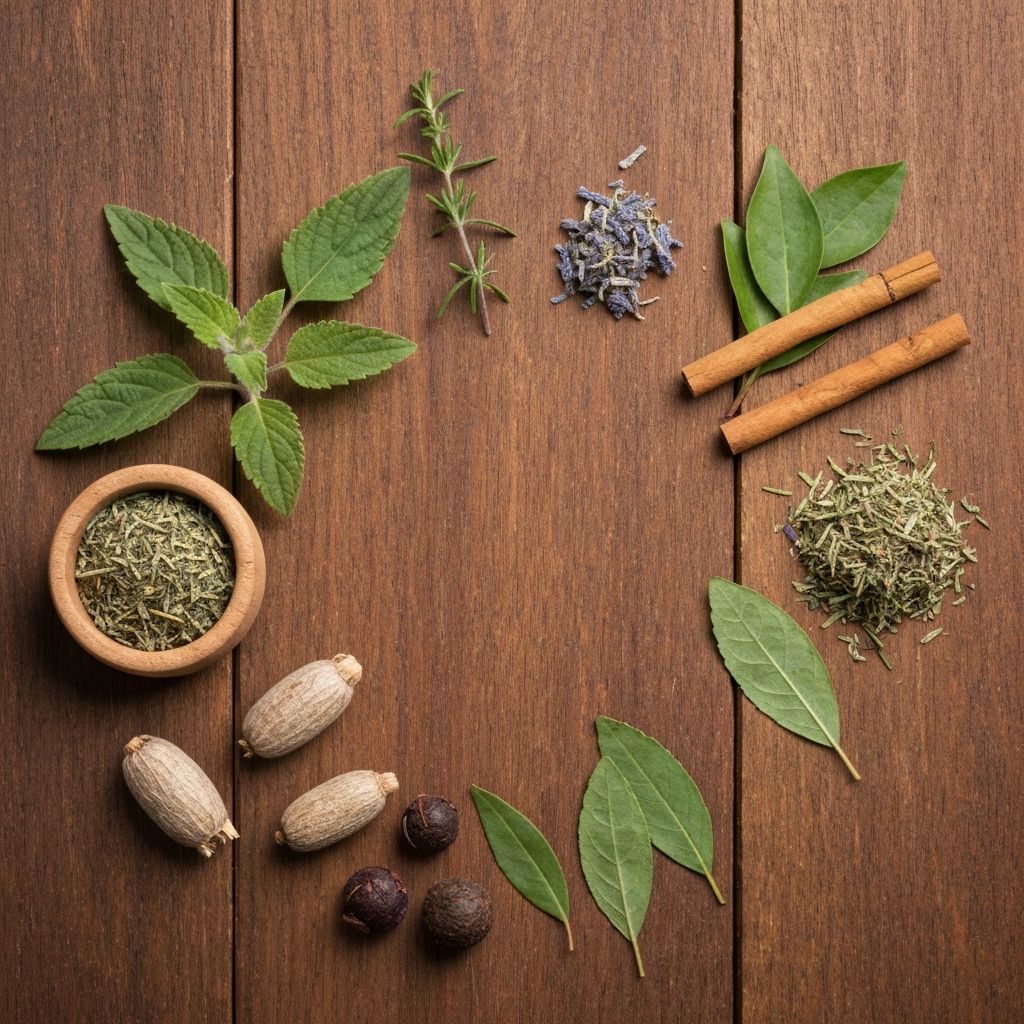 Natural botanical elements